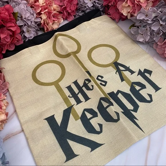 Eco-Friendly Harry Potter Keeper Folding Tote Bag - Picture 4 of 10